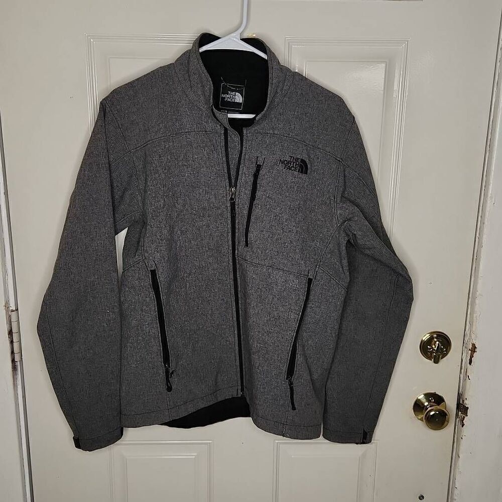 The North face never stop exploring gray jacket men's size Small